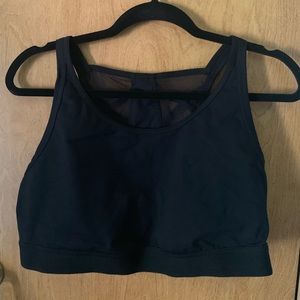 Gently used black torrid sports bra